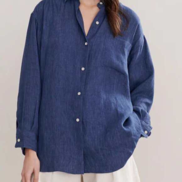 Jenni Kayne Oversized Linen Button Down - Picture 1 of 5